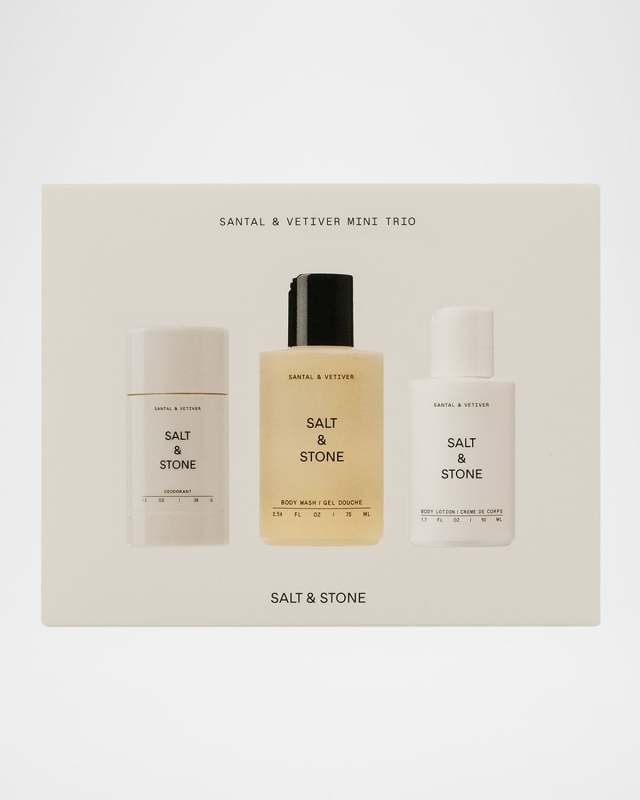 Santal and Vetiver Mini Trio